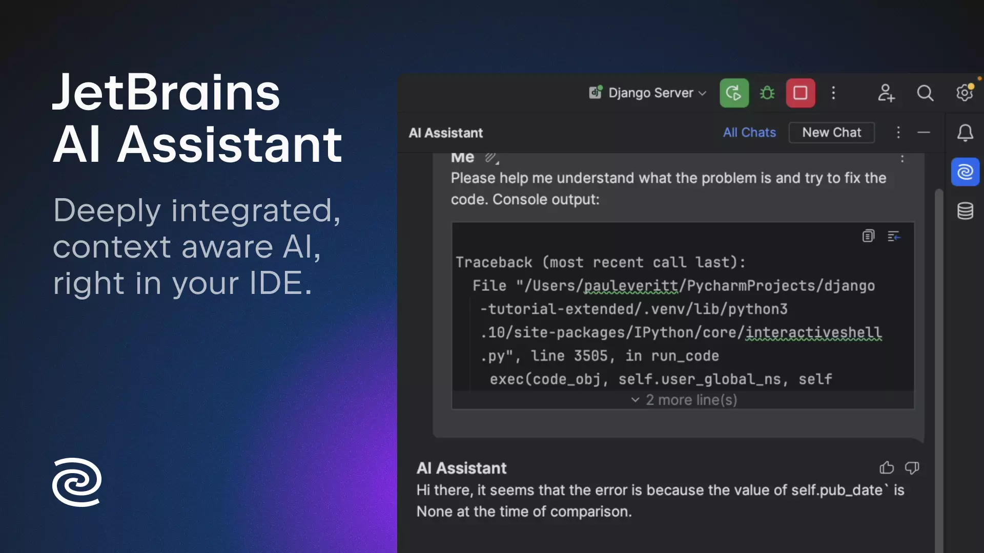 Simplifying Your Coding Life With JetBrains AI Assistant- Amrut Software